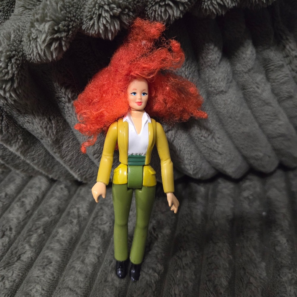 Vintage 1986 Filmation Ghostbusters Jessica Wray Action Figure Schaper 5.5 inch